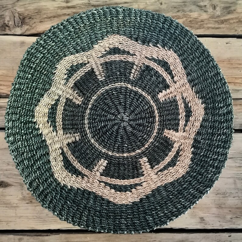 Large Decorative Wall Basket Jute Wall Hanging Boho Decor Etsy