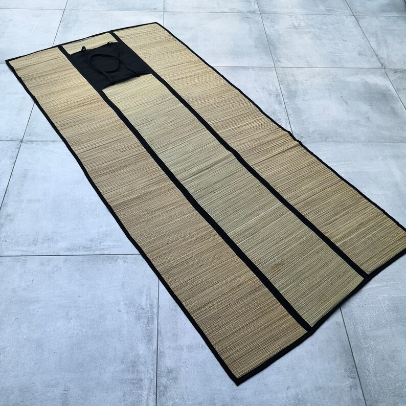 Seagrass Picnic Mat Beach Mat Summer Rug Sustainable Etsy