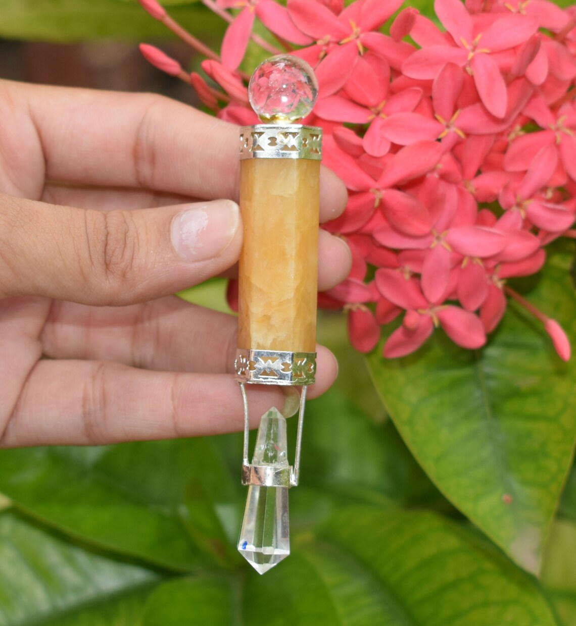 Yellow Aventurine 7 Chakra Natural Crystal Ball Sphere Point Etsy