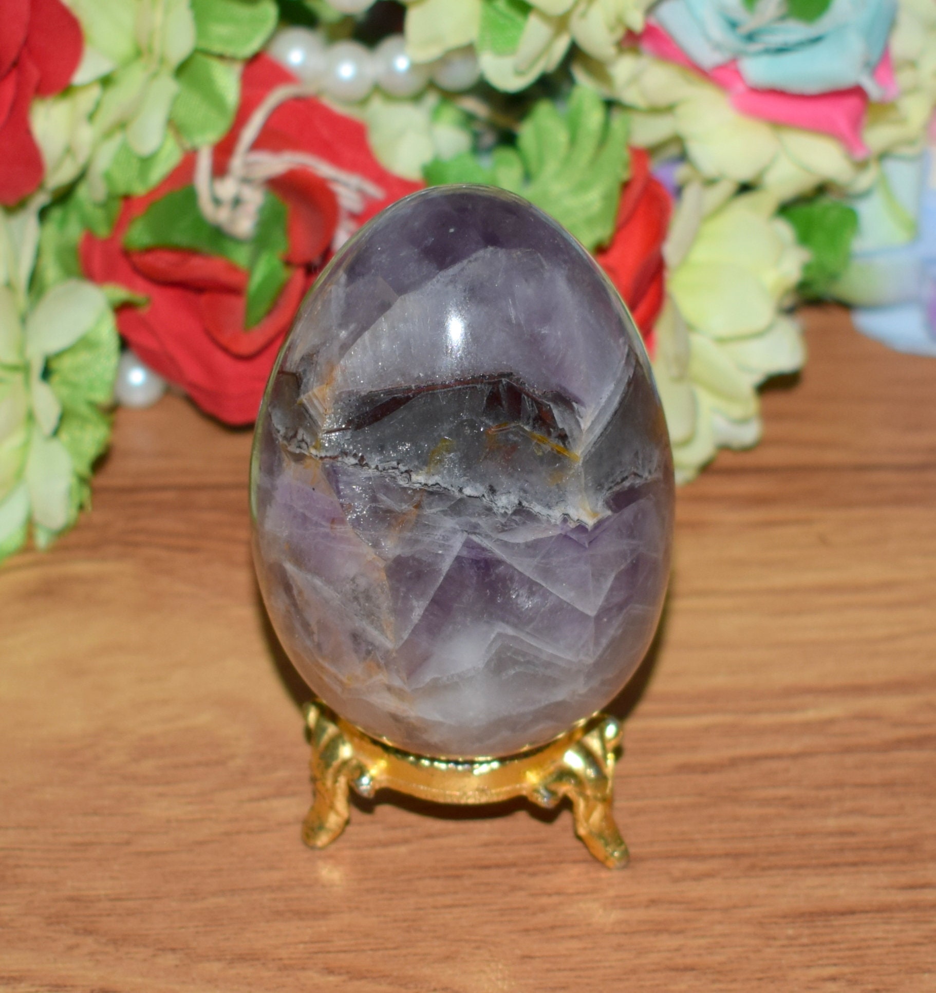 Lovely Auralite 23 Egg / Gemstone Egg / Crystal Egg / Healing | Etsy