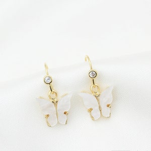 2pcs/H005/ Hook Cubic Earrings, Hook Earring Wires, CZ Earrings, Cubic Earrings, Polished -Plated, Earring Component, Basic Findings