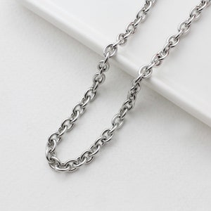 50cm/CH0024/Surgical Steel Chain, Mask Chain, Necklace Chain, Bracelet Chain, Extension chain ,Jewelry Making