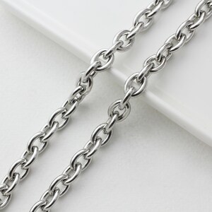 50cm/CH0031/Surgical  Steel Chain, Mask Chain, Necklace Chain, Bracelet Chain, Extension chain ,Jewelry Making