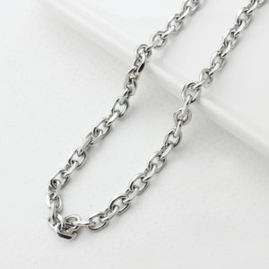 50cm/CH0021/Surgical Steel Military Chain, Mask Chain, Necklace Chain, Bracelet Chain, Extension chain ,Jewelry Making