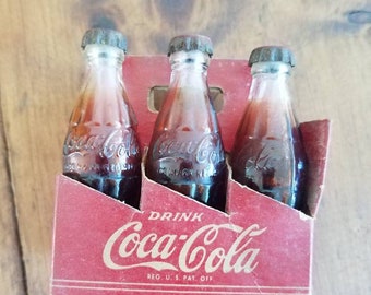 Miniature Mimi Dollhouse 36 Bottle 4 Crates Carbonated Soda Pop