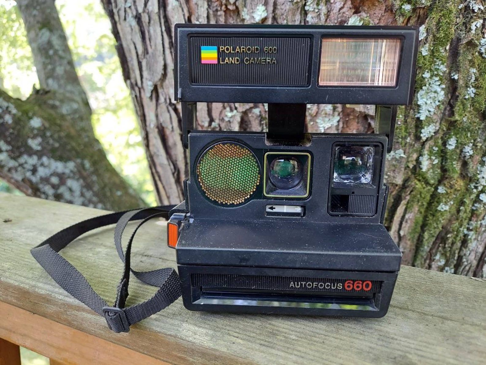 Vintage 80s Polaroid Autofocus 660 Instant 600 Film Land Etsy