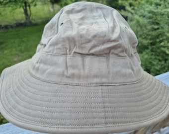WW2 US Army 1941 Military Staer Hat Company 7 1/4 HBT Daisy Mae Bucket Hat Khaki
