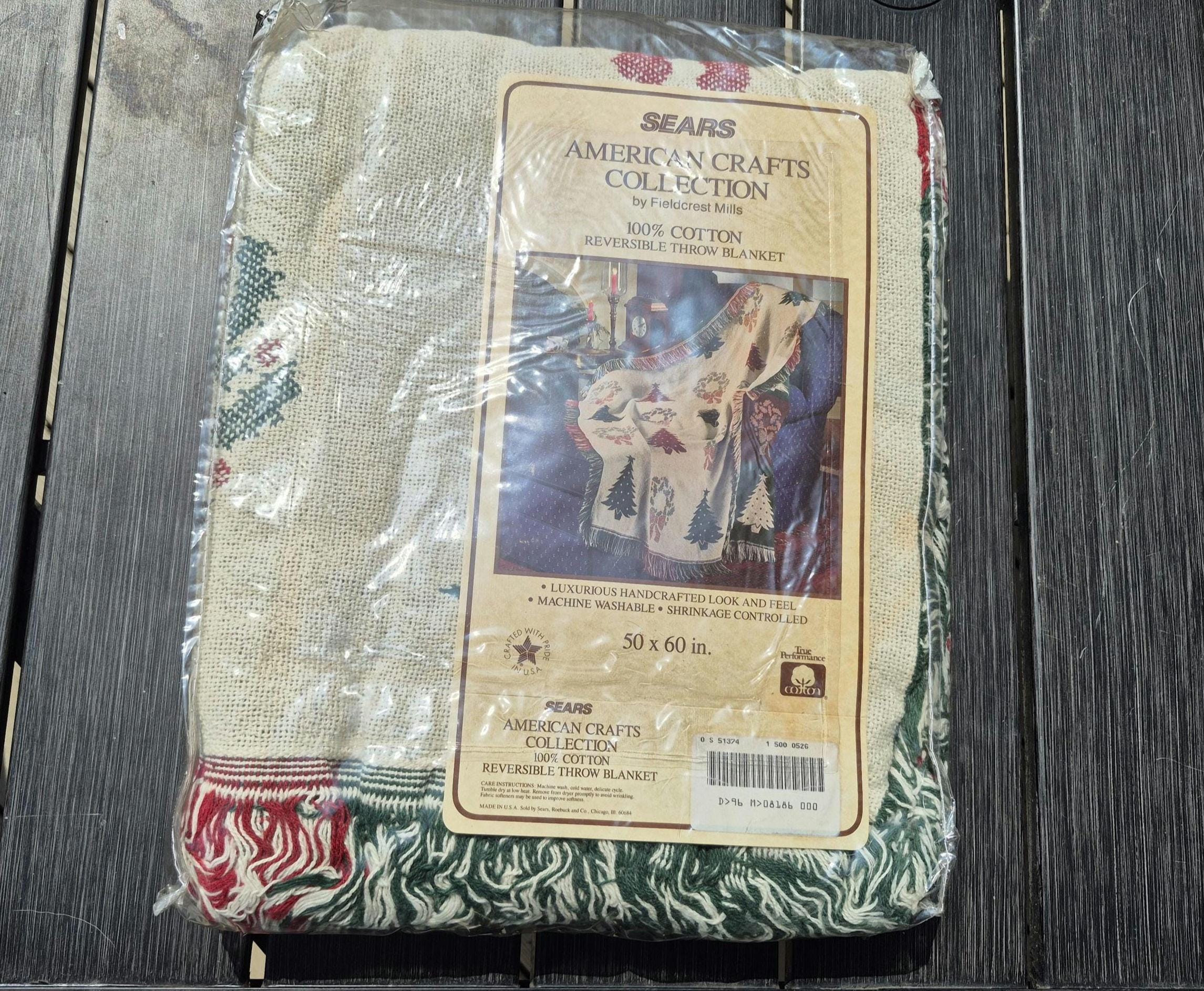 Vintage Fieldcrest Blanket - Etsy