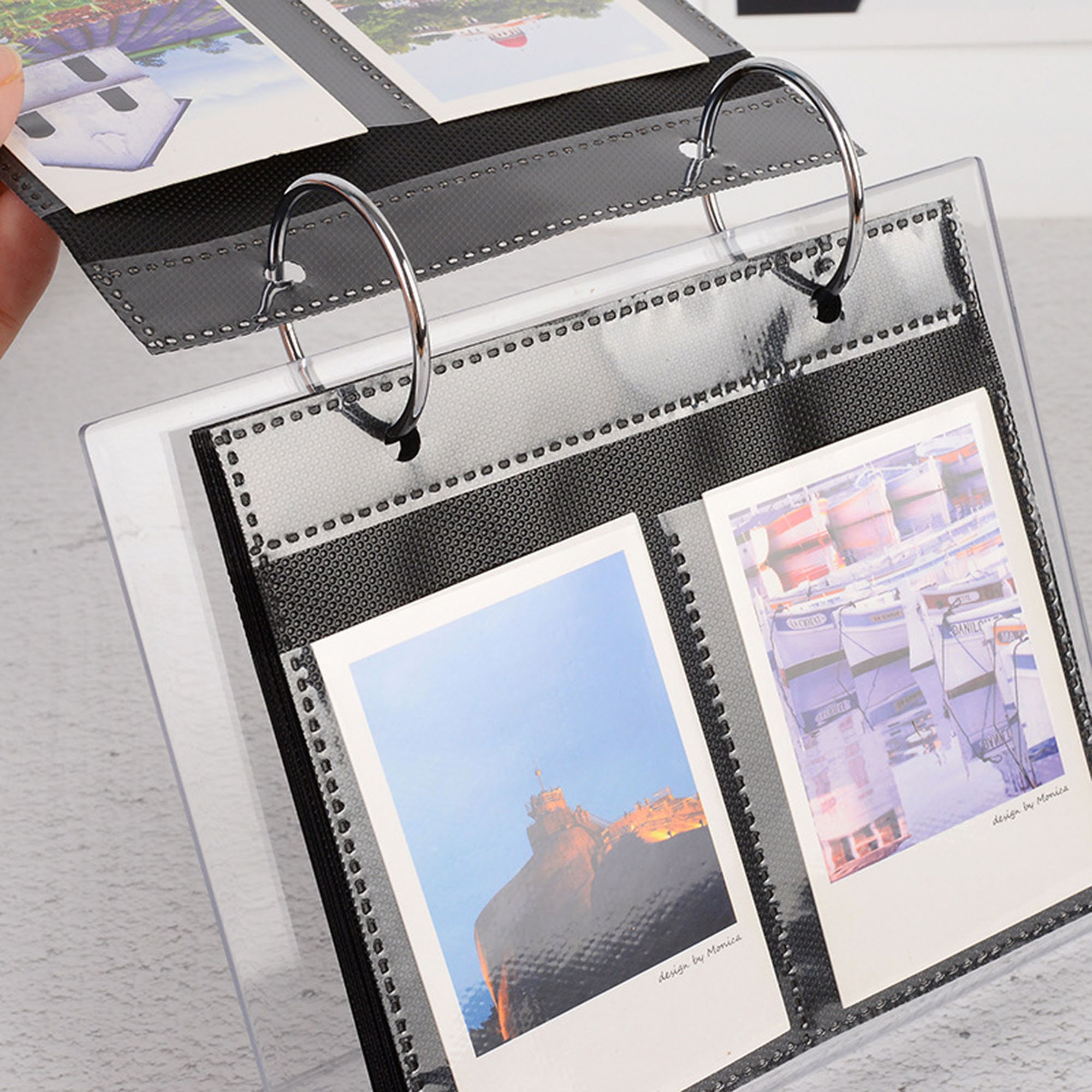 Desk Stand Calendar Photos Albumpolaroid Photo Album Instax Etsy