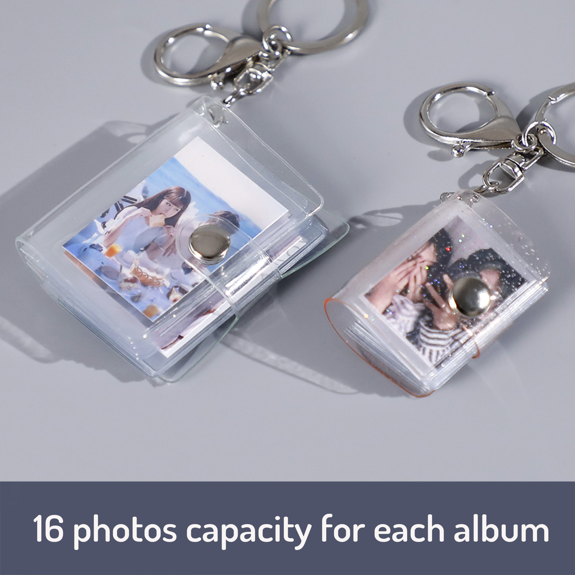 Mini Album Photo, Petit Album Photo, Mini Livre Photo Transparent