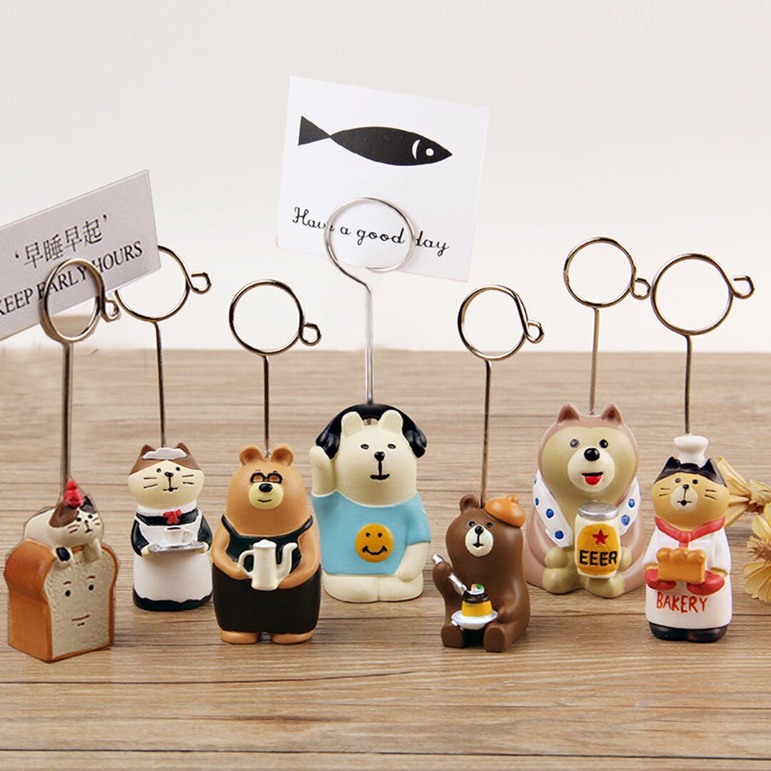 Memo Clip Stand,wire Note Holder,noteholder for Desk,picture Holders