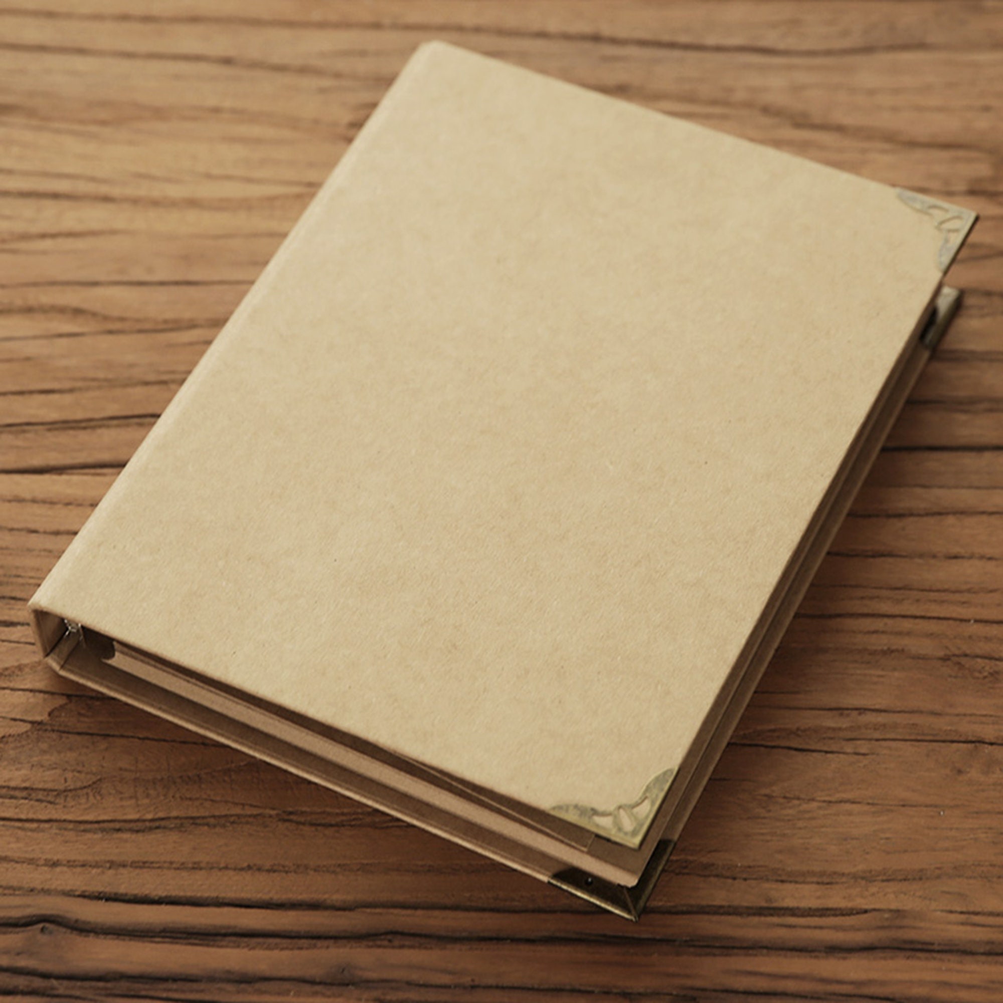 Plain Kraft Journal Refillableloose Leaf Blank Page -