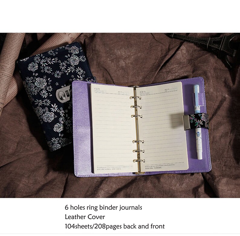 Refillable Locking Journals Leatherdigital Password Etsy