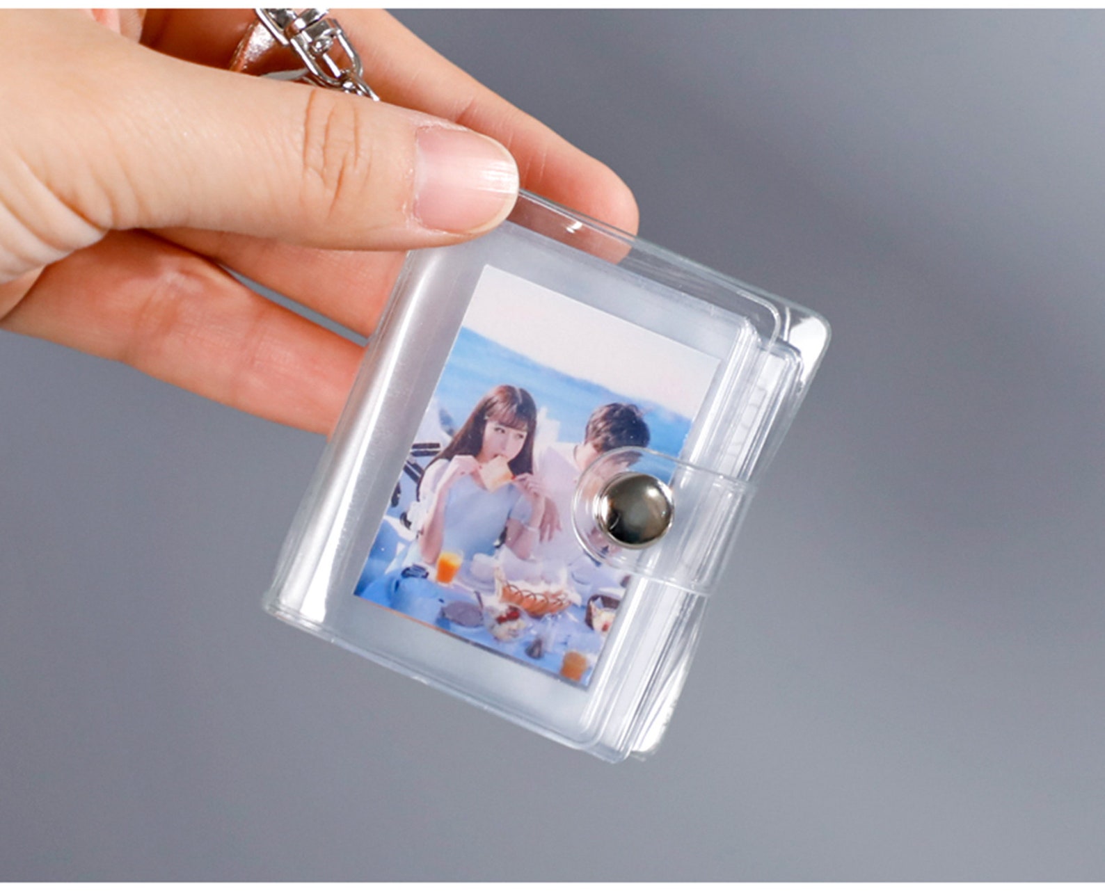 Mini Photo Album Keychainpvc Pictures Book16 Photo Pocket Etsy UK