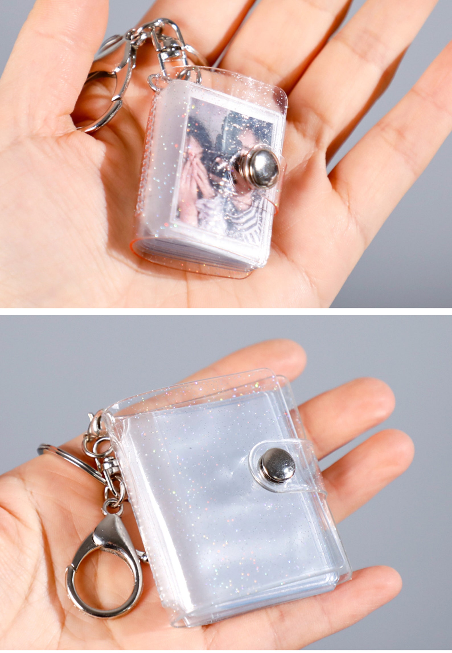 Mini Photo Album Keychainpvc Pictures Book16 Photo Pocket Etsy UK