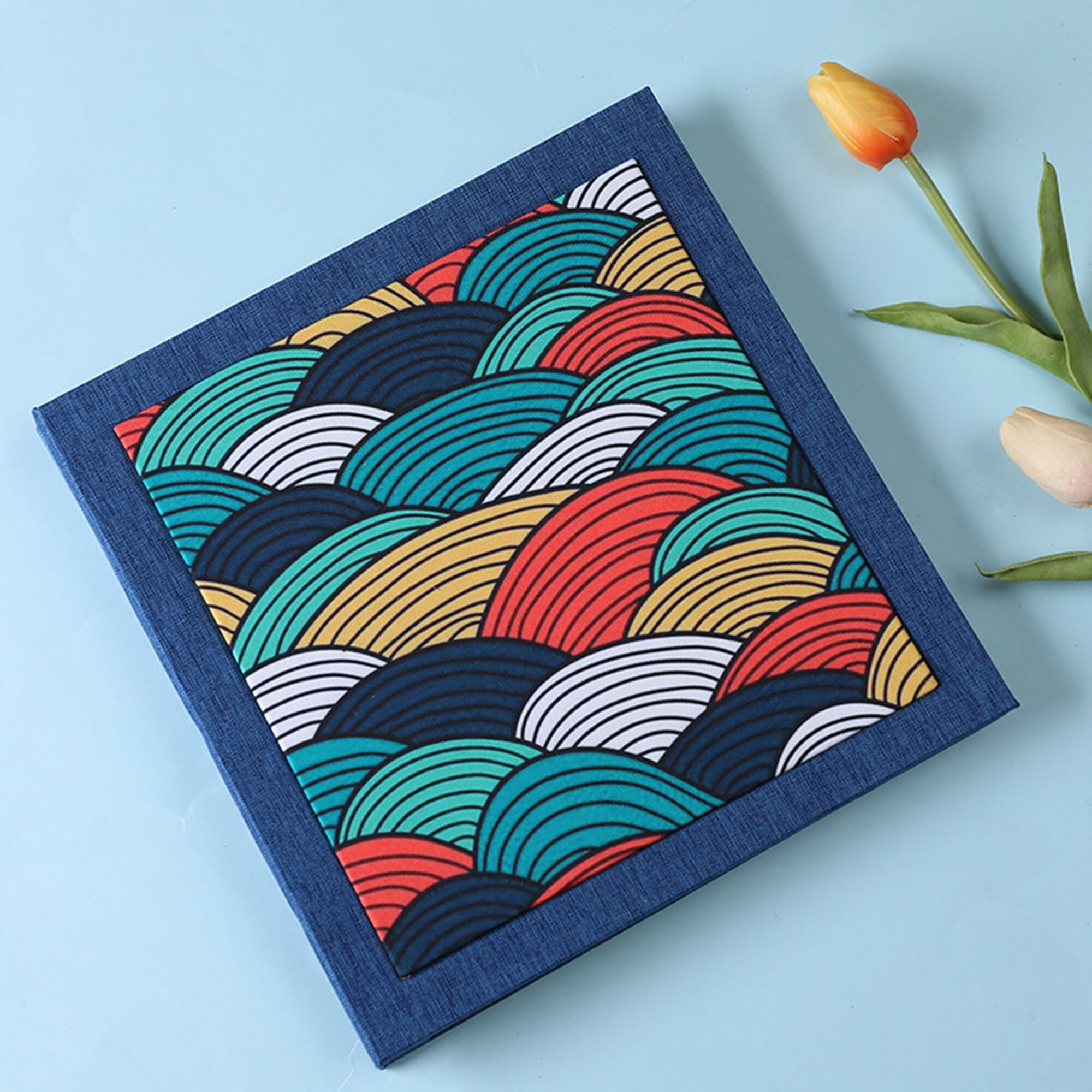 Álbum de fotos de la boda scrapbook DIY álbum de arte álbum Etsy