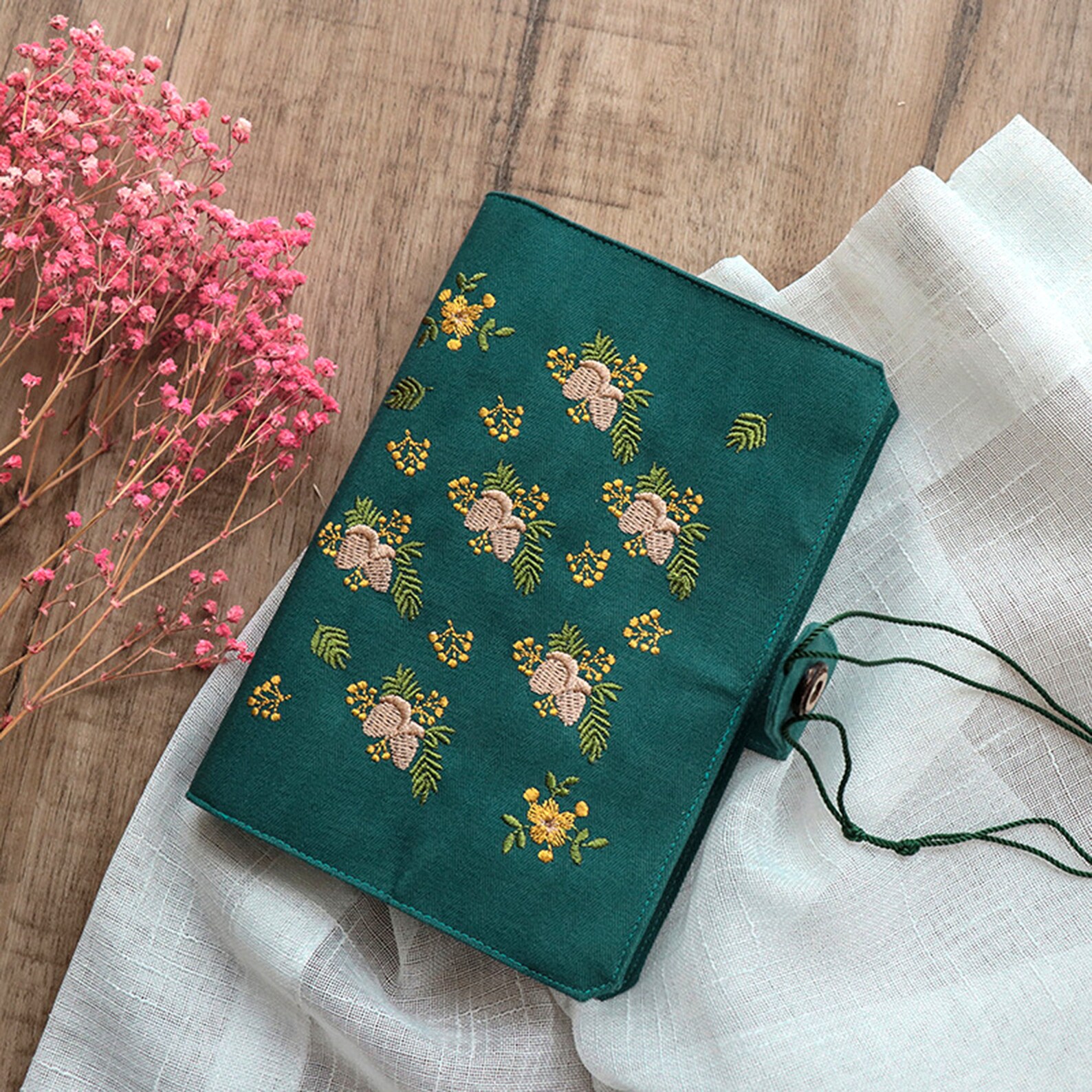 Cloth Bound Journals Notebooks.Ring Binder Refillable Etsy
