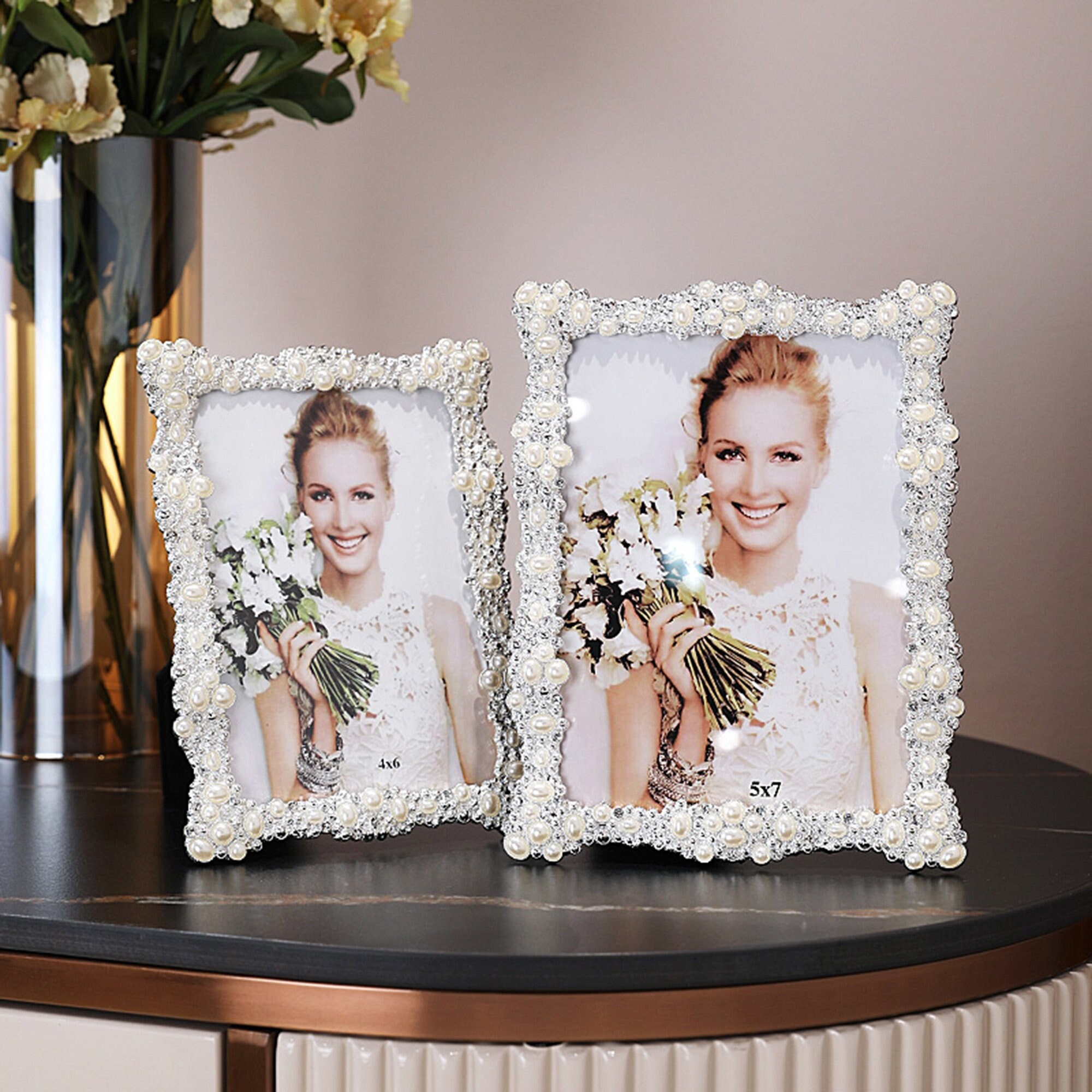 Ivory Family Photo Frame 4x6 - Engravable (ZPHF0110) – Southern Grace  Creations