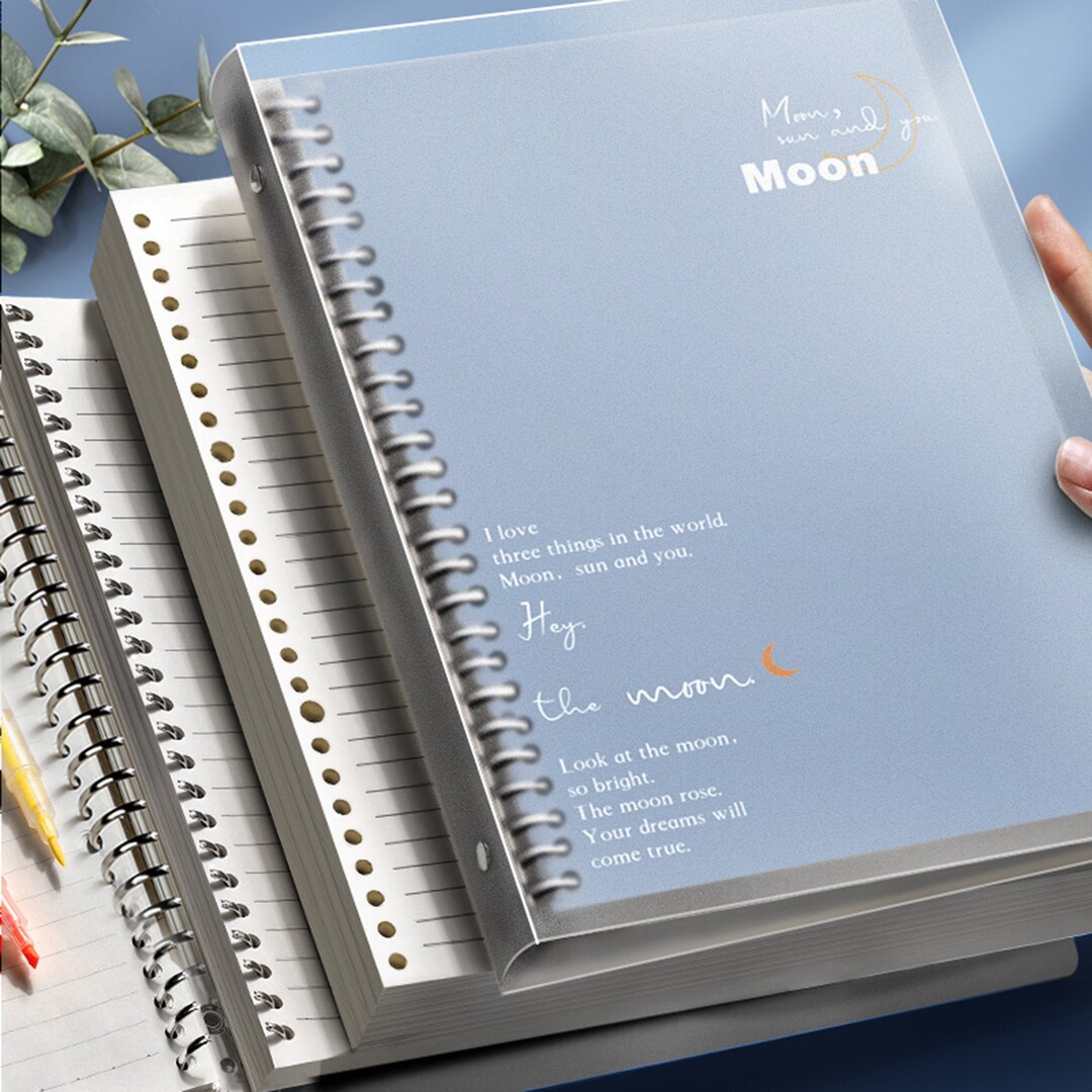 Journal Refill Paper,spiral Notebook Refill,transparent Hardcover Ruled