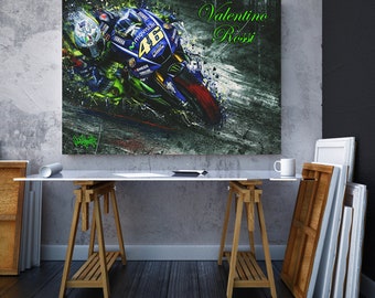 Ferrari Gtc4 Lusso Canvas Prins Extra Large Canvas Wall Art Etsy