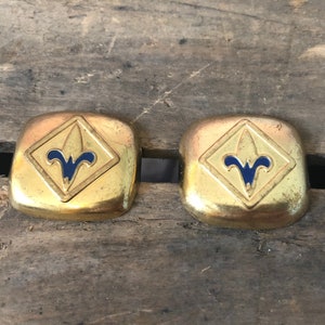 Vintage Boy Scout Webelo Neckerchief Slide - BSA Scarf Clip - Boy Scout Uniform Accessories