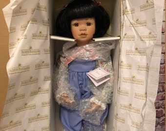 Vintage Kim Porcelain Doll – Ashton Drake Galleries, Collector Gift