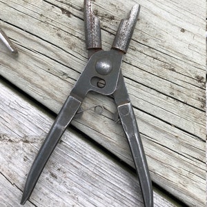 Vintage Pliers 3 Vintage Assorted Tools Crescent Tool USA Drop Forged Waldes Truarc image 7