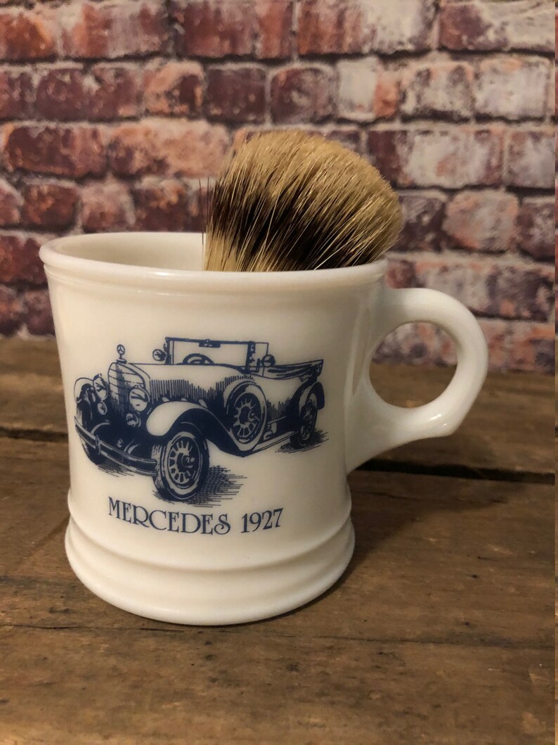 Vintage Shaving Mug with Soap Brush Surrey Made in USA | Etsy