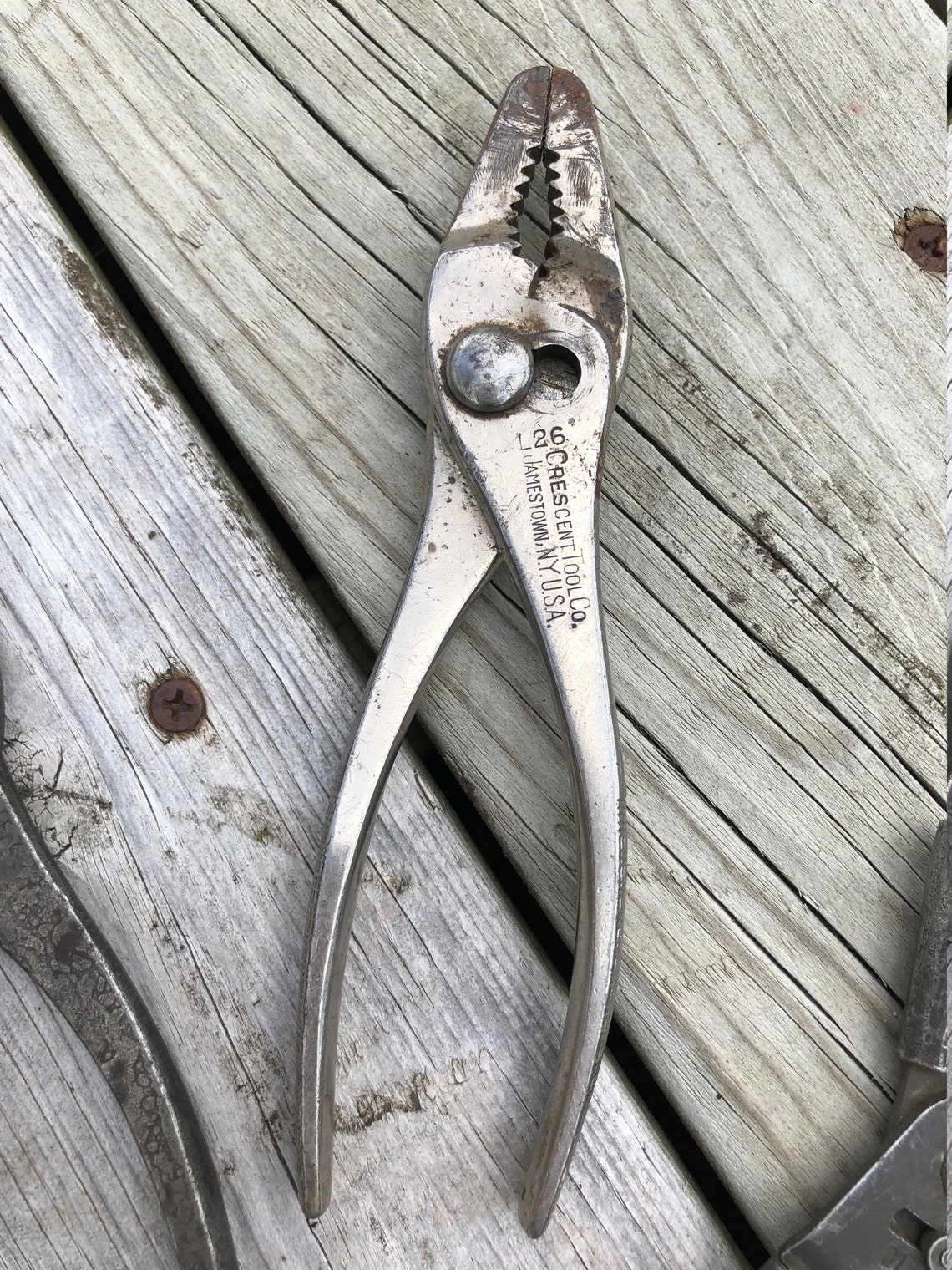 Vintage Assorted Pliers 3 Vintage Tools Crescent Tool Etsy