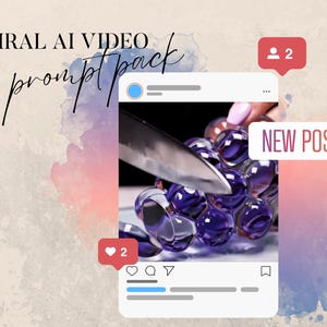 Viralt AI-videopromptpaket för filmiska övergångar och TikTok-hooks | Verktygslåda för digitala skapare