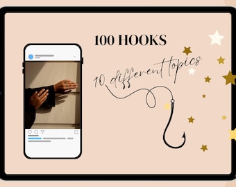 100 Viral Reels Hooks: Instagram Content Creator Prompts (PDF Download)