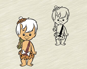 Flintstone Cards Etsy - 