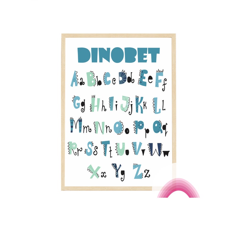 Nursery Printables Baby Boy Nursery Art Set of 6 Prints - Etsy UK