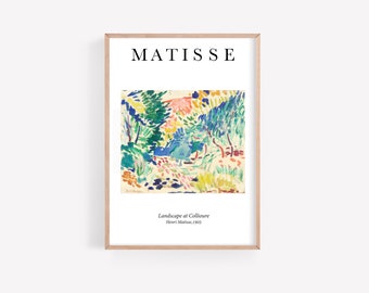 Henri Matisse PrintHenri Matisse PosterLandscape at Collioure Poster