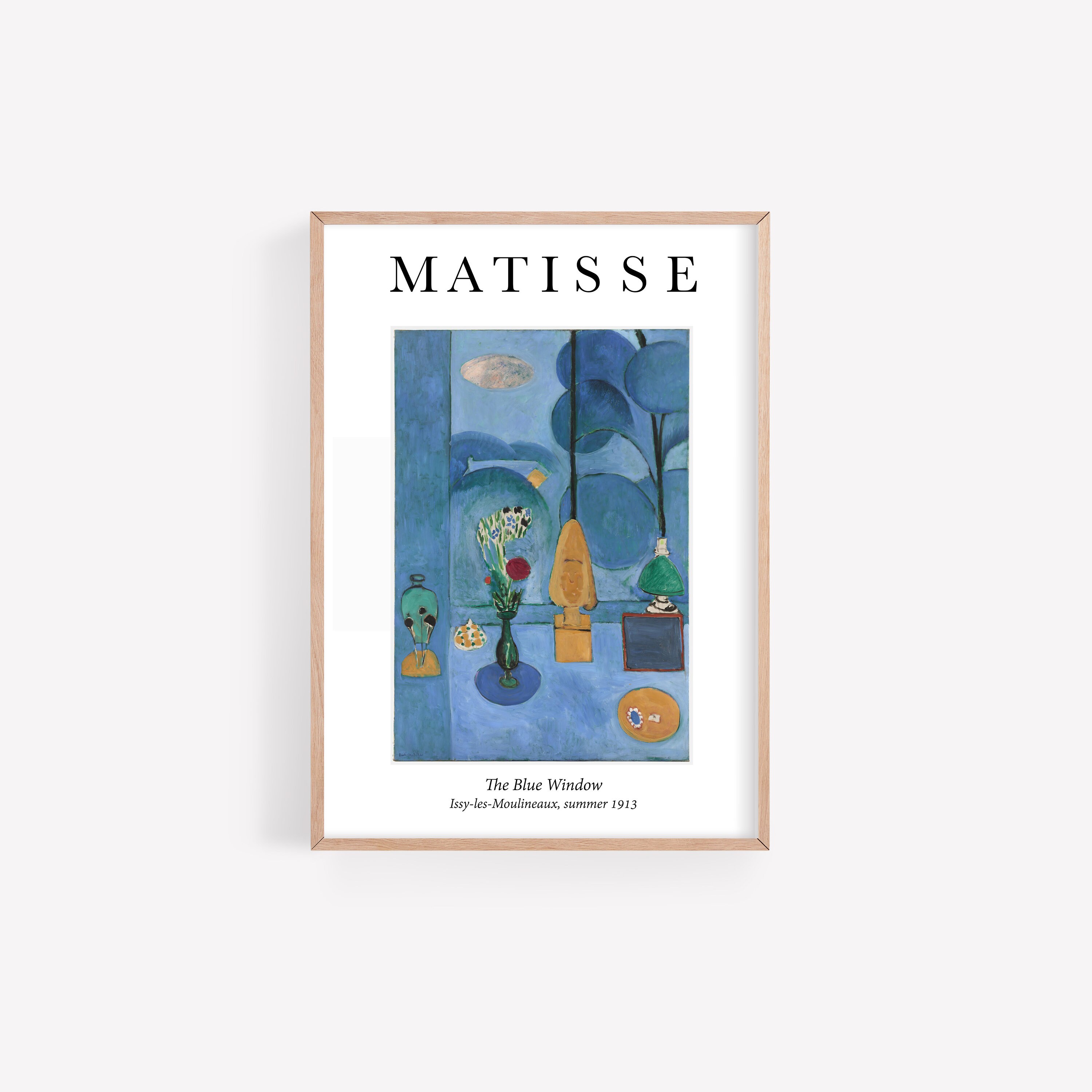 Set Di 3 Poster D'Arte Astratta Henri Matisse E KAWS - Stile Bauhaus, Stampa Giclée UK
