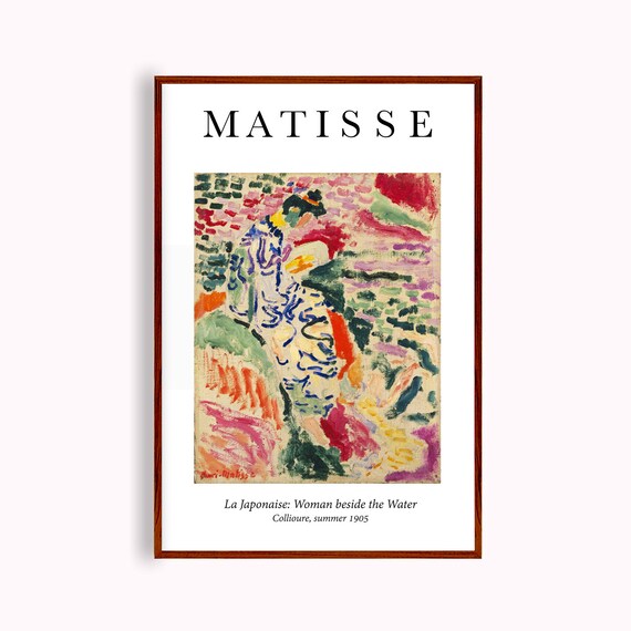 Henri Matisse Exhibition Poster, La Japonaise: Woman Beside the