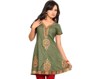 Mujeres bordadas túnica Top Vestido / Party Túnic / Casual Tunic Top Blusa, túnica asimétrica, túnica de gran tamaño,Tunics Plus Size,Envío gratis