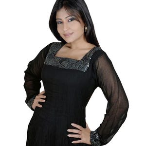 Tunic , Top Women Tunic Top / Party Dress  / Embroidered Tops for Women  / Beads and Stone Work/ Casual Wear For Women /Premium Wear