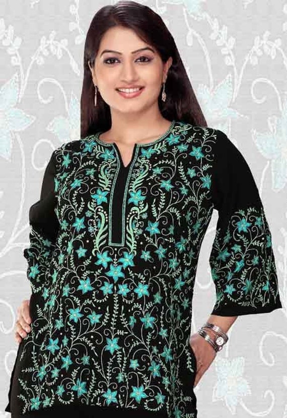 Buy Woman's Tunic Top, Tunics, Ladies Tops,tunic Top, Tunics, Ladies Tunics,  Tunic Tops, Women's Top, Ethnic Clothing, ,embroidered Tunic Dress Online  in India 