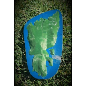 Custom 3D-Printed Topographical Maps of ANYWHERE (MultiColor and Multi-Piece)
