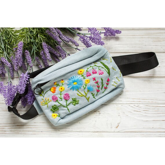 floral fanny pack