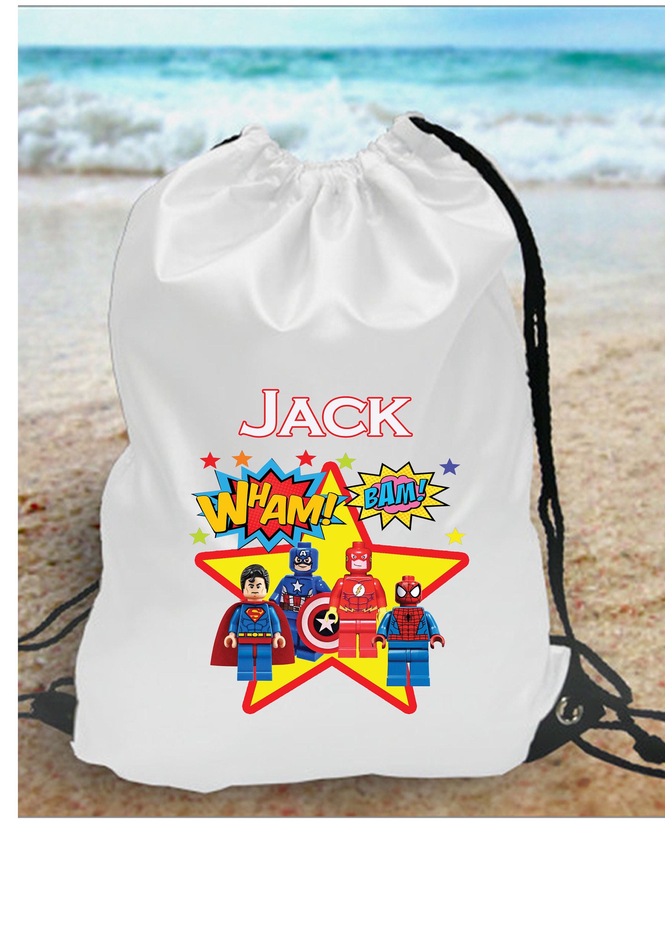 Lego bag personalised / personalised gym bag / school bag / Etsy