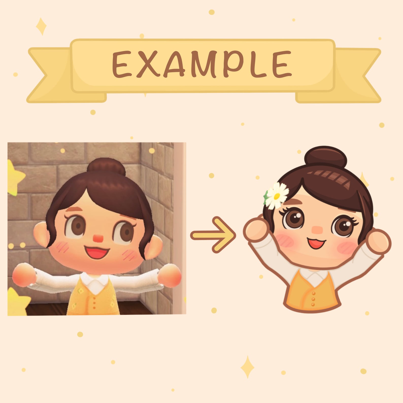 Custom ACNH Character Drawing / Custom Villager Drawings / Etsy