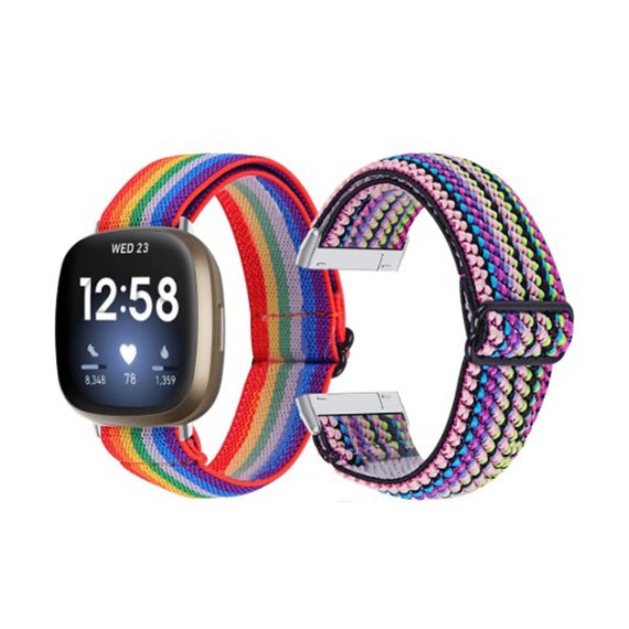 Elastic fitbit online versa band