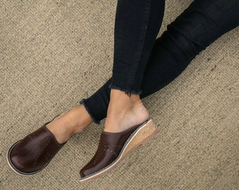 Cork shop bottom clogs