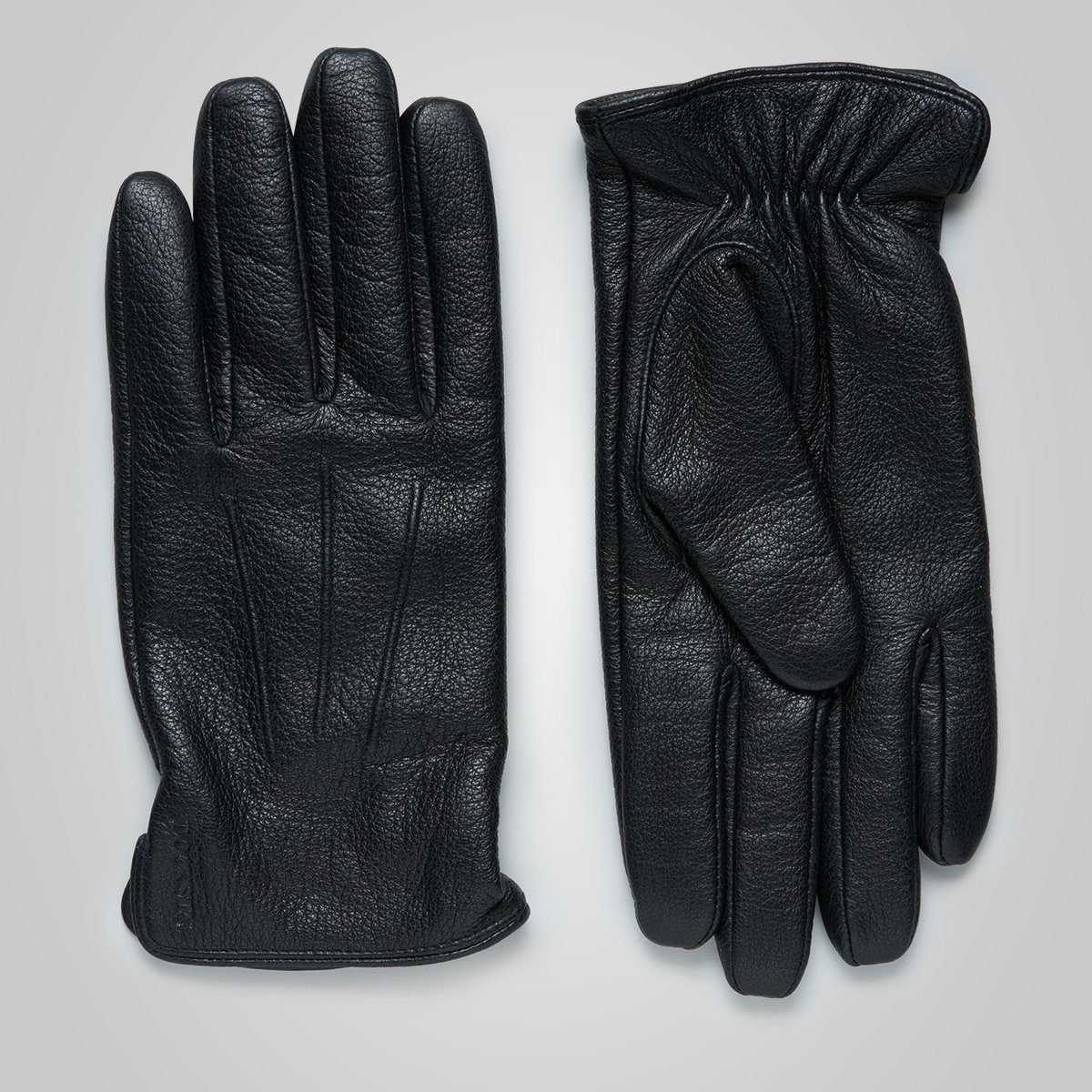 Men's Leather Gloves, Wool Lined, Sheepskin Leather Gloves, High