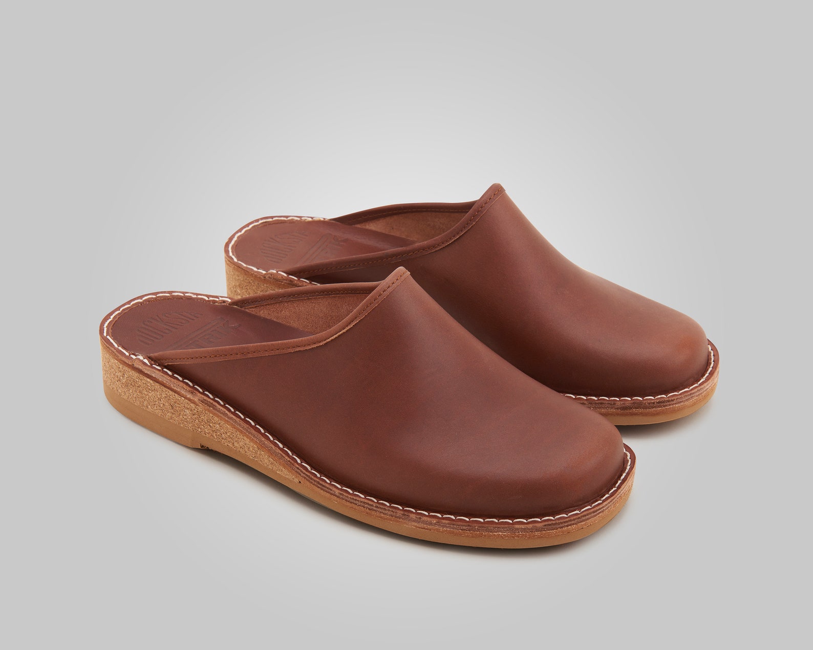 Mens leather mules Handmade leather sandals Slippers Clogs Etsy