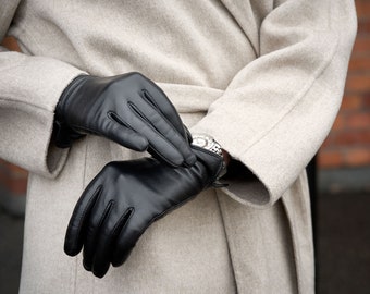 Women's gloves, Wool lined, Shepskin gloves, High quality gloves for women