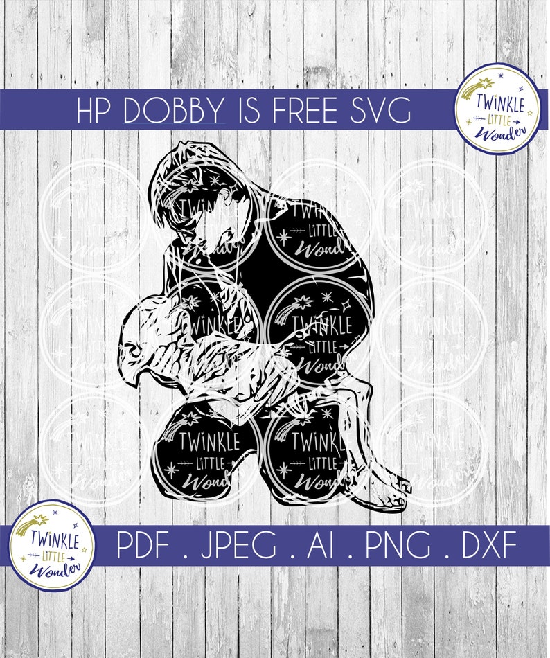 Download DOBBY is FREE SVG | Etsy