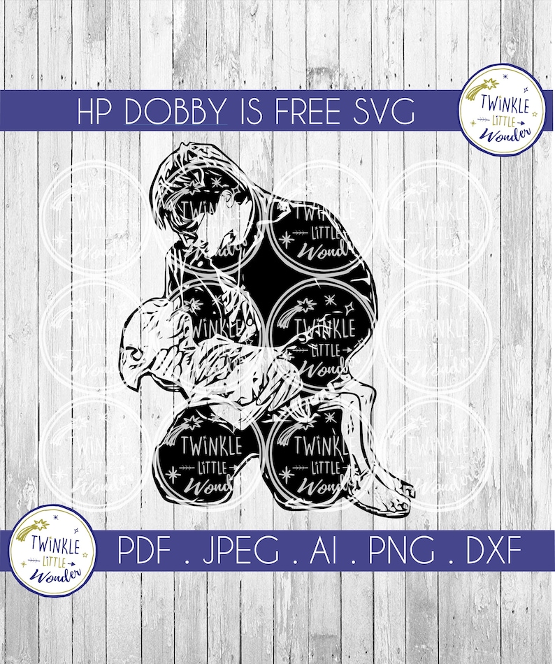 Download DOBBY is FREE SVG | Etsy